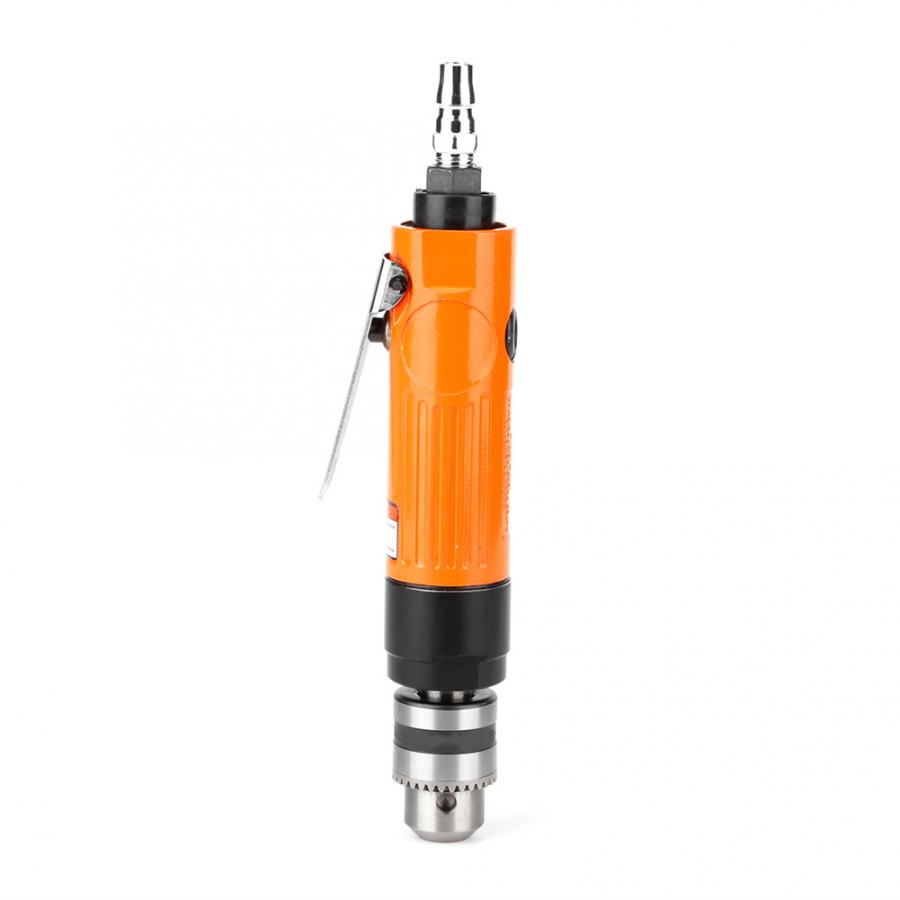 3/8in High Speed Straight Pneumatic Drill Machine with 1.5-10mm/0.06-0.4in Chuck Pneumatic Drilling Car Repair Tools