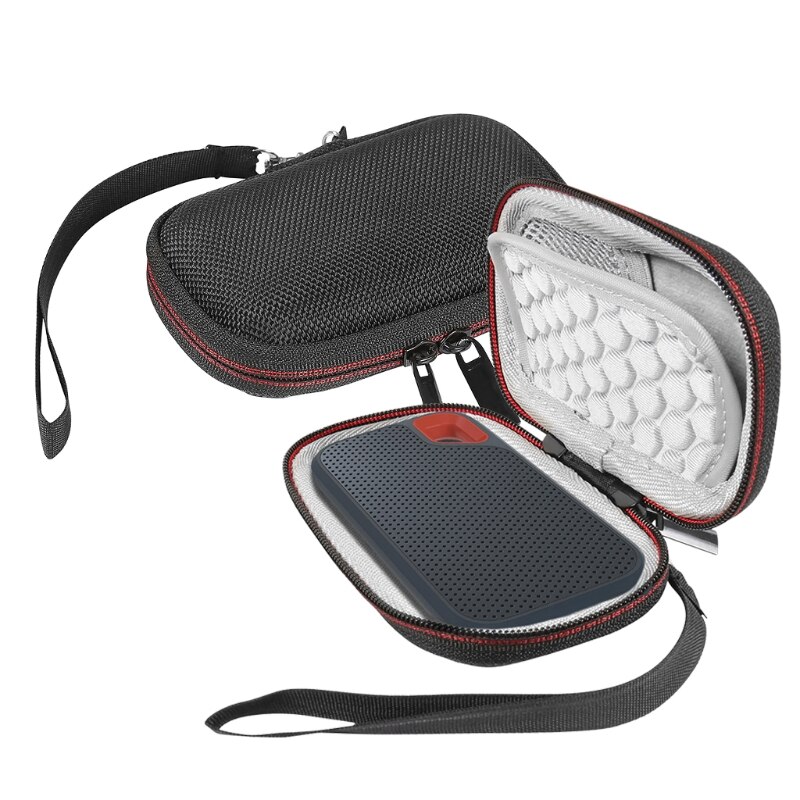Hard Carrying Case Box Storage Bag Pouch for San Disk E61 SSD Accessories