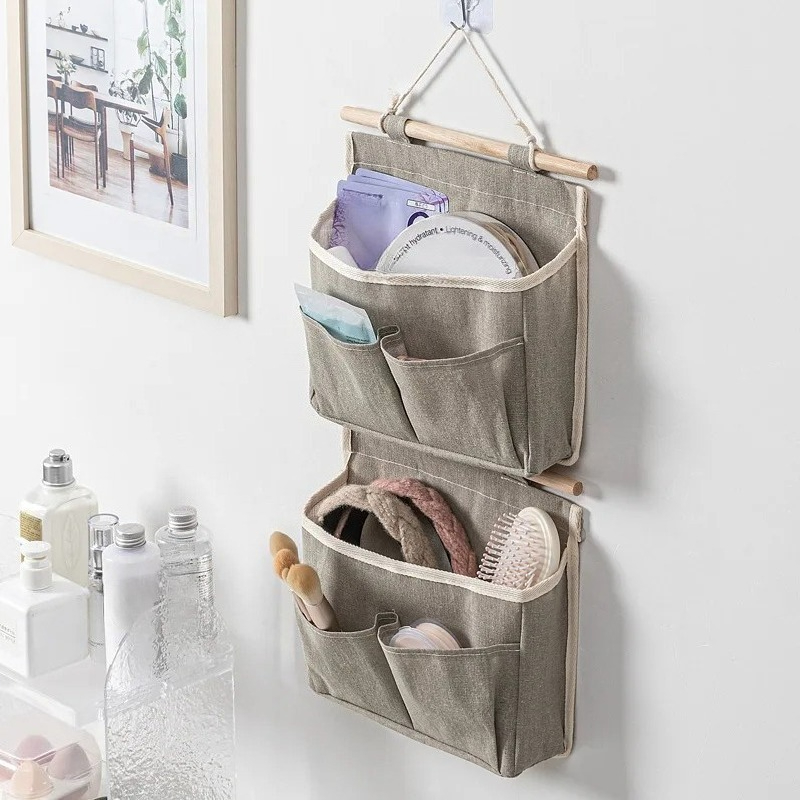 Wanddeur Ophangen Opbergtas Waterdicht Ondergoed Organizer Sundries Opbergzakjes Kast Muur Opknoping Opbergtas Home Decor