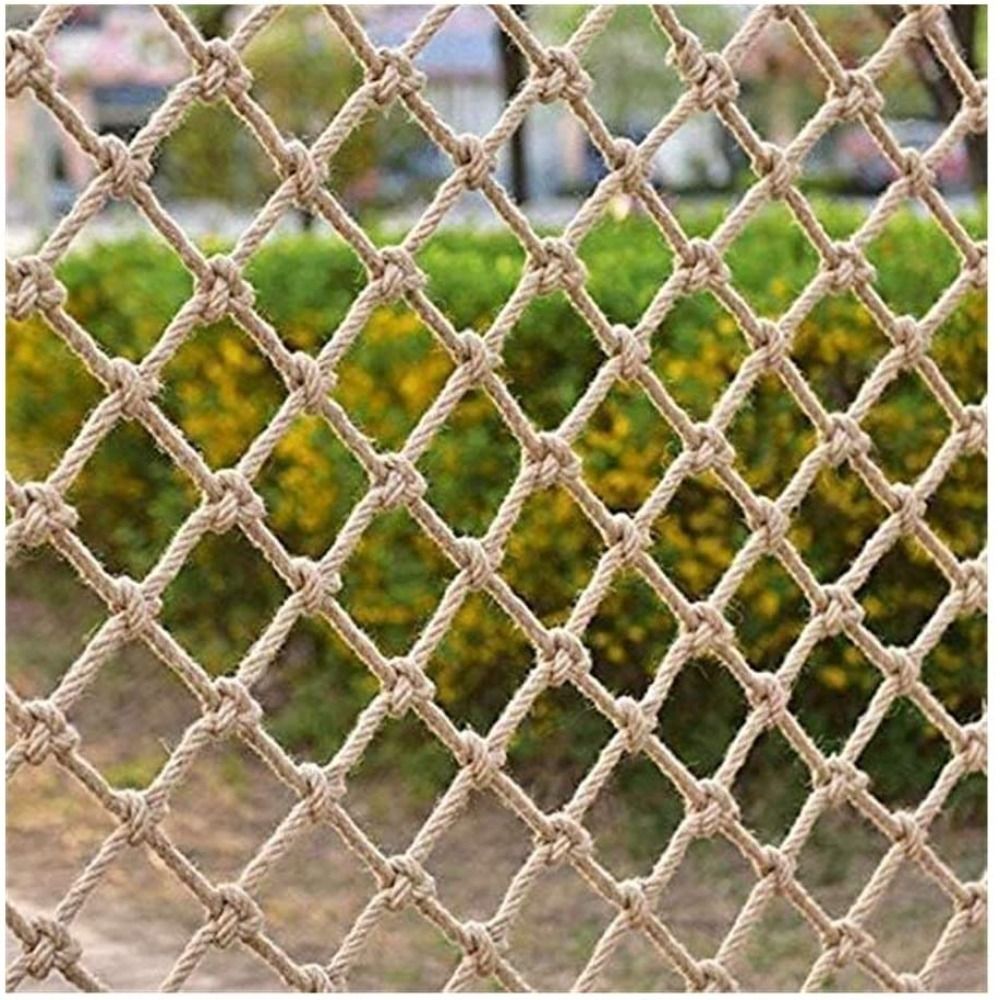 Protege las plantas y las frutas, red de soporte para plantas trepadoras, red de escalada, malla de cáñamo reutilizable, equipo para exteriores, suministros para el Control de plagas