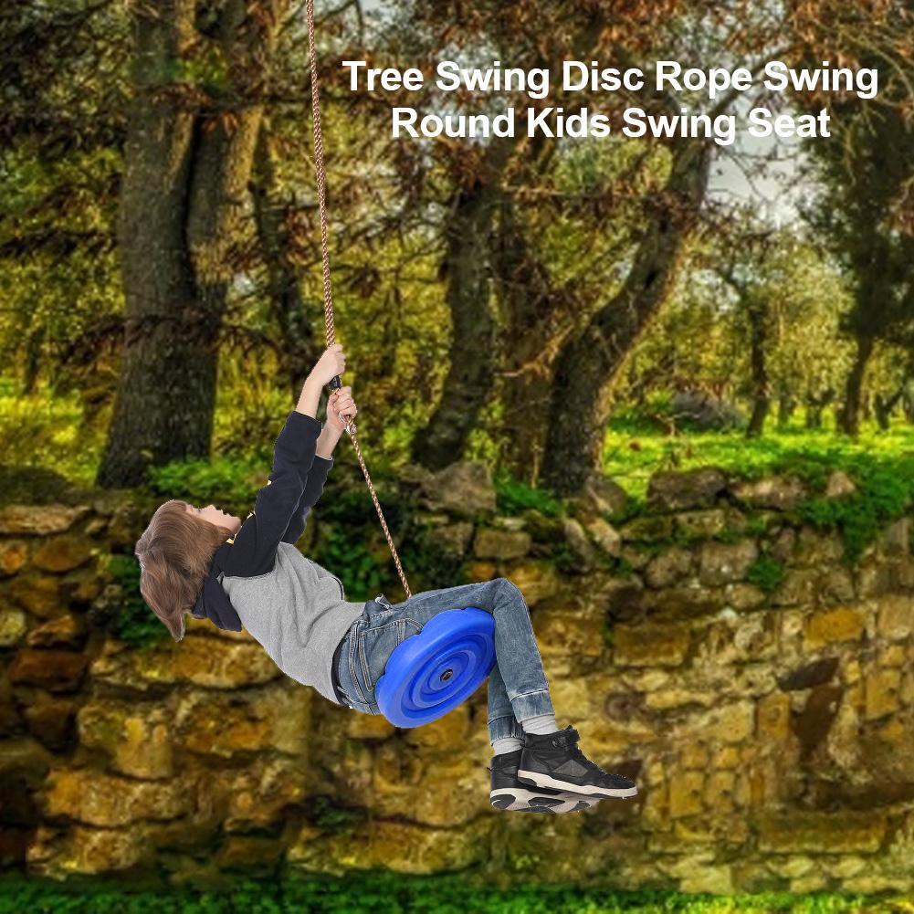 Kinderen Boom Swing Verdikte Hoge Sterkte Pedaal Vorm Disc Taaiheid Disc Dikke Bloemblaadje Swing Voor Outdoor Achtertuin Speeltuin: Default Title