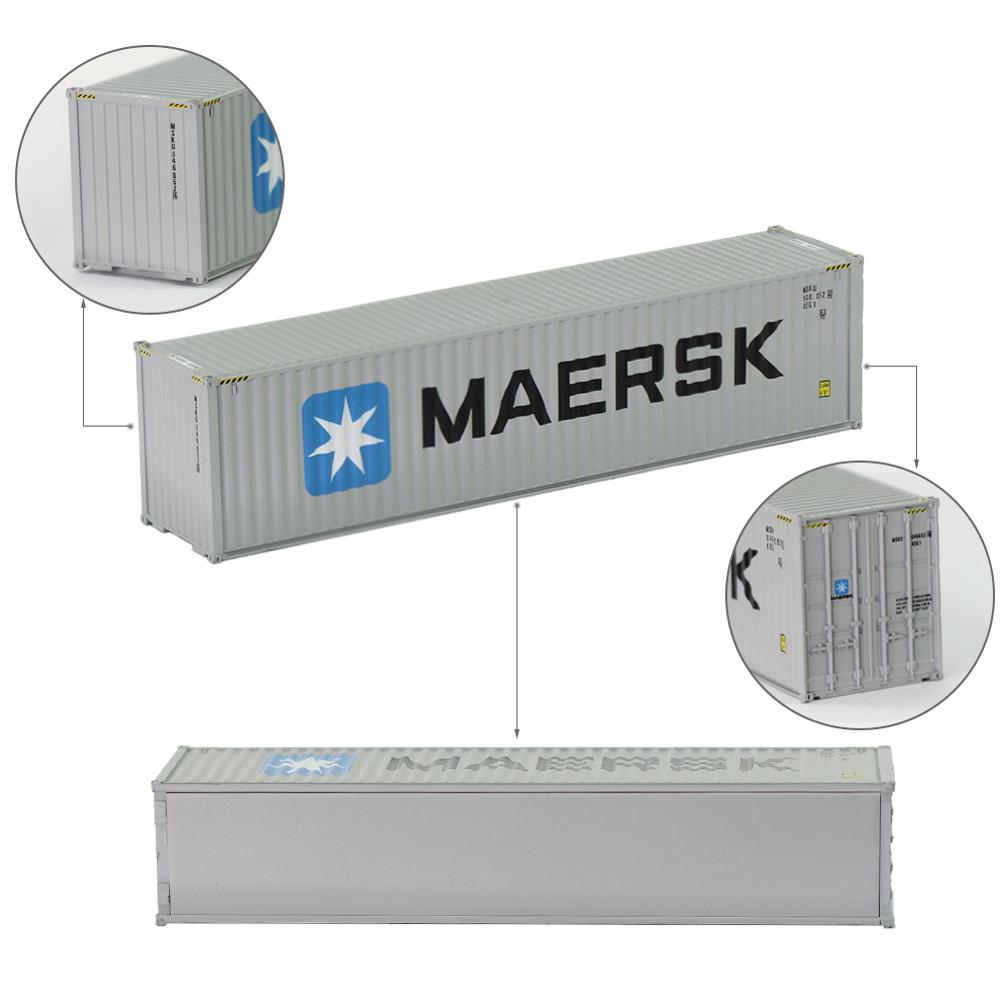 1pc 40ft Containers Container Freight Car N Scale Model Trains lot C15008 Railway Modeling: MAERSK