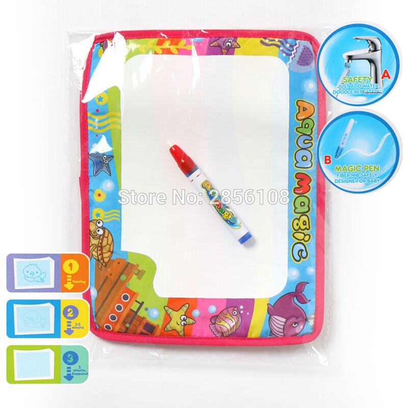 Baby Voeg Water Met Magic Pen Doodle Aqua Magnetische Tekentafel Schilderen Foto Water Tekening Speelkleed Educatief Speelgoed