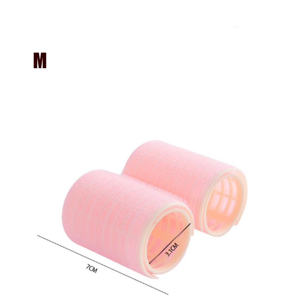 Bangs Hair Curler Clip Roller Waves Air Bangs Hairstyle DIY Salon Curl Create Healthy-looking Magic Curls Without Damaging Hair: Pink M