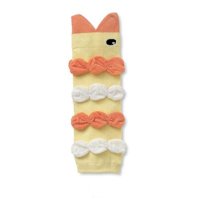 ideacherry Baby Cotton Knee Pads Cartoon Mouth Type Multifunction Kid Crawl Leggings Knee Protector Leg Warmers for Baby Playing: E