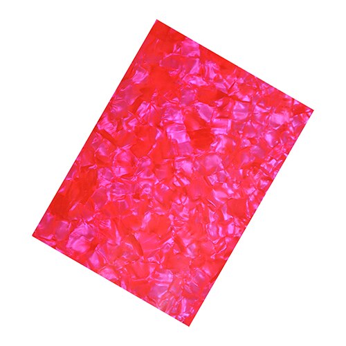 320Mm X 1300Mm Celluloid Sheet 0.46Mm Muziekinstrument Deco Vel Diy Drum Wrap Multi Kleuren: Pink Pearl