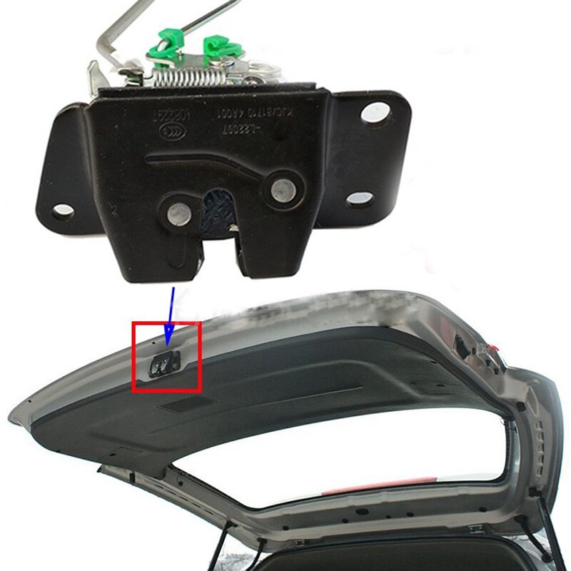 Novel-Koffer Lock Achter Deurslot Mechanisme Tail Gate Klink Voor Hyundai Starex H1 1996-2007 H-1 H200 I800 1996-2004