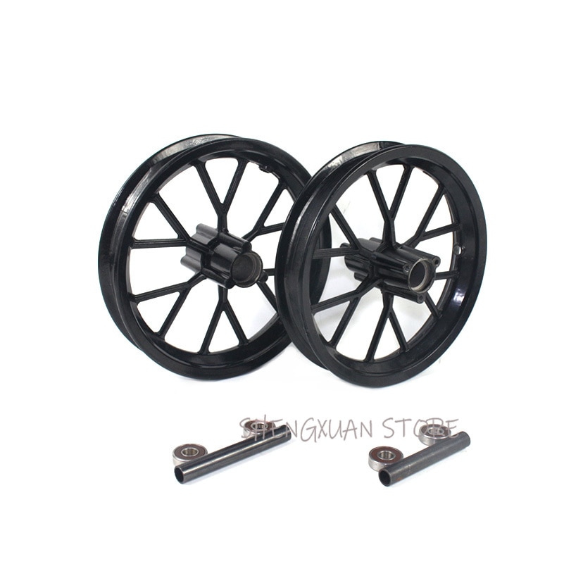 Recambio de llanta de rueda delantera y trasera para Mini Moto de 49cc, 121/2x2,75, color negro, 1 par