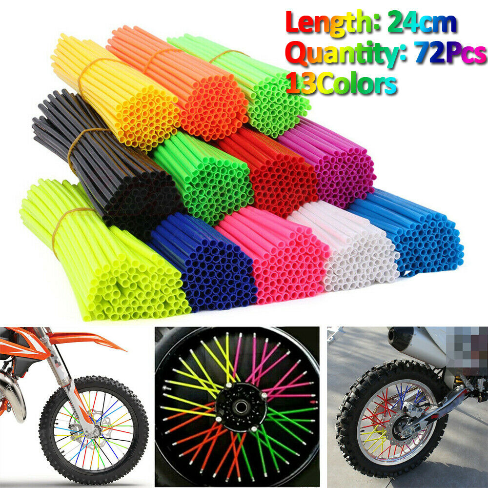 Fundas protectoras para radios de motocicleta, 72 Uds.