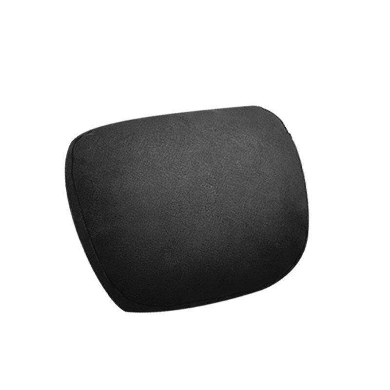 Almohada de cuero para el cuello del coche, reposacabezas para el coche, soporte para el cuello, Maybach, Clase S, suave, Universal: 1Pcs Black