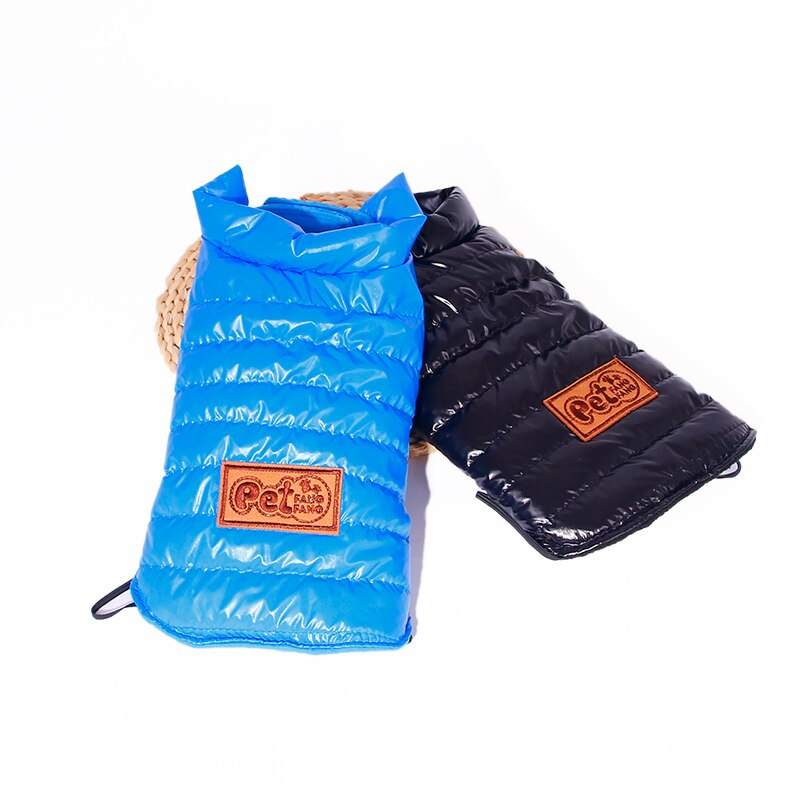 Abbigliamento per cani da compagnia piumino invernale giacca calda cappotto impermeabile abbigliamento per cuccioli per cani di piccola taglia media chihuahua carlino Schnauzer Abrigo Perro