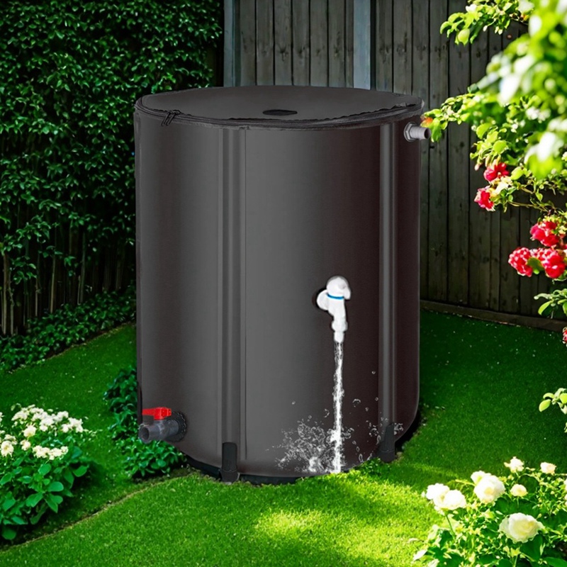Rainwater Recycling Water Storage Tank Garden Irrigation Bucket Collection Container Garden Water Storage Barrel