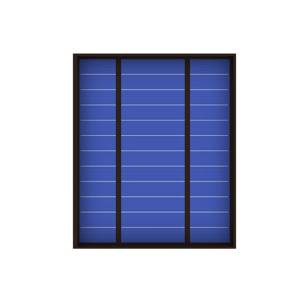 6V 1000mA 6 vatios 6W Panel Solar estándar silicona policristalina epoxi DIY Módulo de carga de energía Mini juguete de células solares