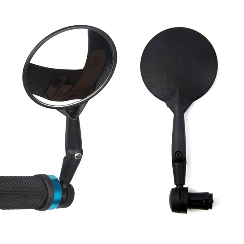 1pc Bicycle Rear Mirror Bike Handlebar End Mirror MTB Handlebar Side Safety Rear View Mirror Road Bike Cycling Flexible Rearview