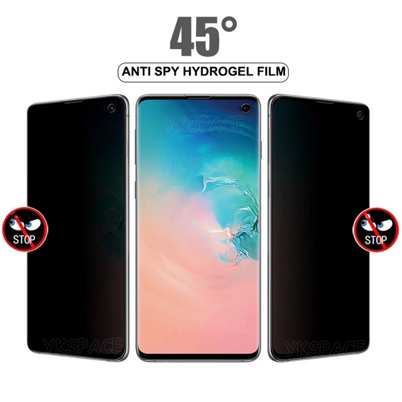 2Pcs Soft Privacy Hydrogel Film For Huawei Mate 20 30 40 50 Pro P30 P40 P50 P60 Pro Plus Art Anti Spy Peeping Screen Protector