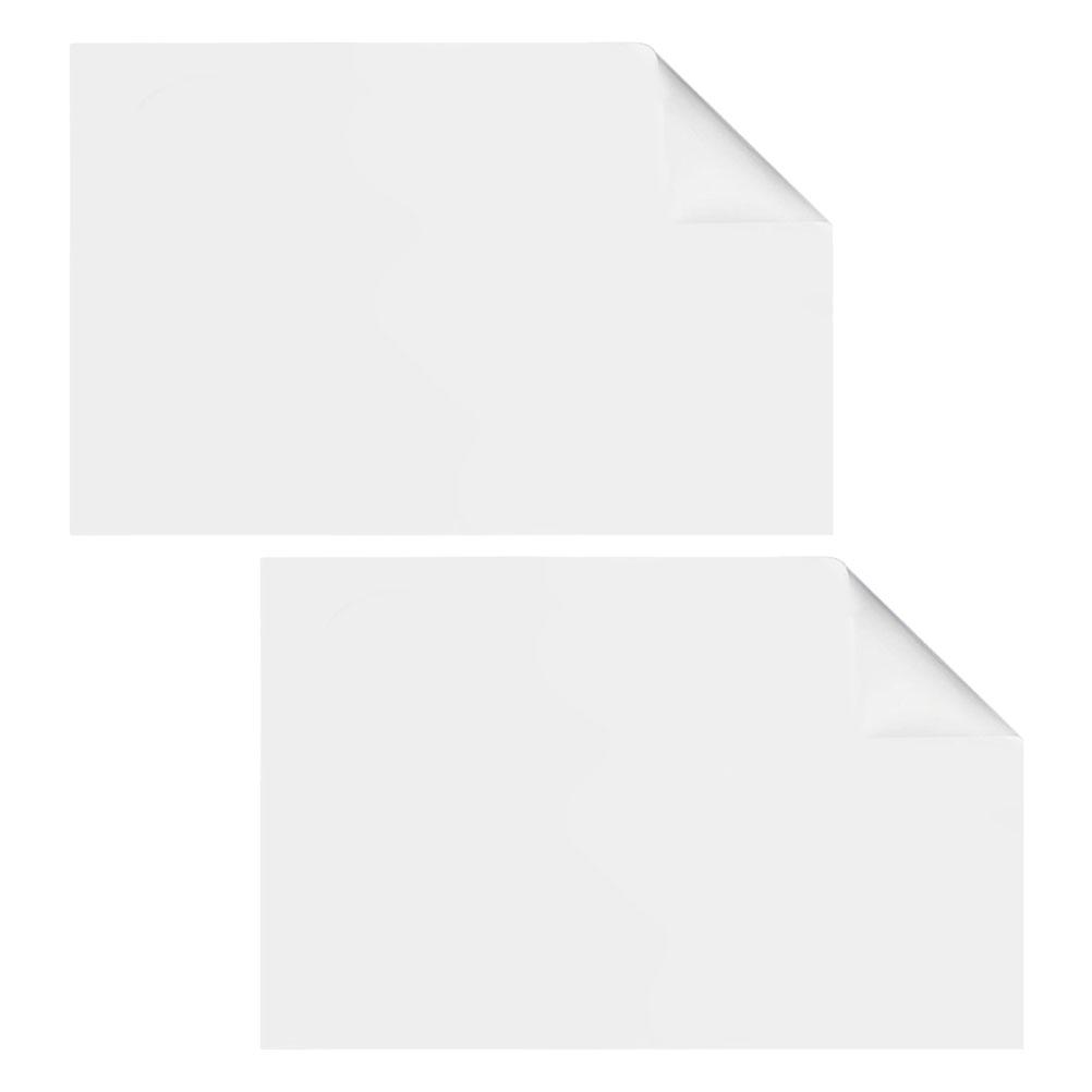 Static Electricity Cling Wall PP Dry Erase Reusable Sticker Roll Adsorption White Board For Wall Small Whiteboard Static Cling