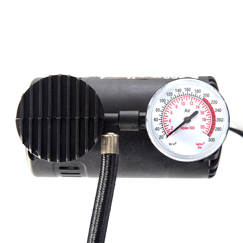 Universal Car Mini Electric Tyre Inflation Air Pump Portable Inflator 300PSI Compressor for Car/Motorcycle/Basketball/Air Bed