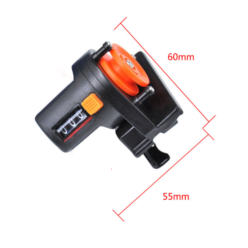 1Pcs 0-999M Vislijn Meter Vislijn Teller Vislijn Diepte Meter Teller Vissen Tool Katrol lengte Meter Teller