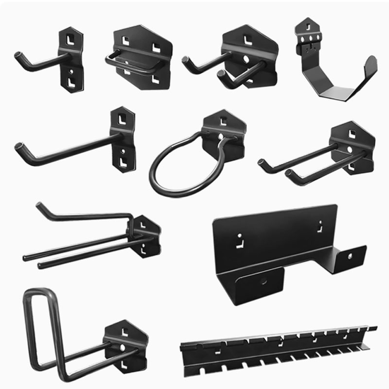 38mm pitch 10x10cm Square hole tool hanging board pegboard hook display rack accessories