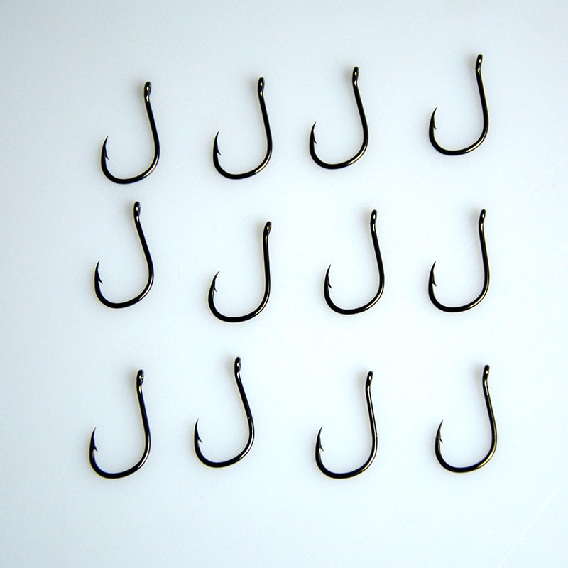500 Stks/doos Mixed Size #3 ~ 12 Hoge Carbon Staal Karper Vissen Haken Vishaken Met Doos Visgerei Doos accessoires Gyh