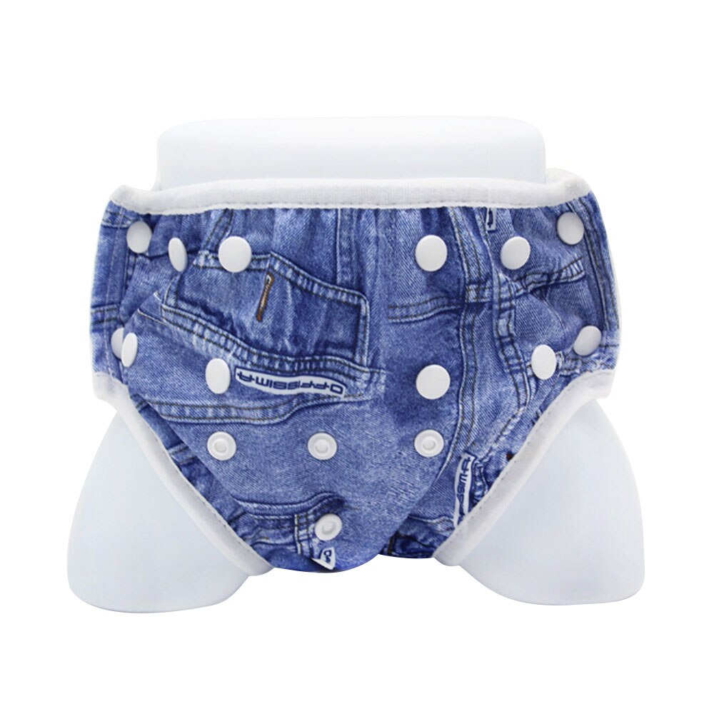 Toddler Training Swimming Diaper Leakproof Reusable Adjustable Nappy Swimwear Swimsuit Pool Pant: A