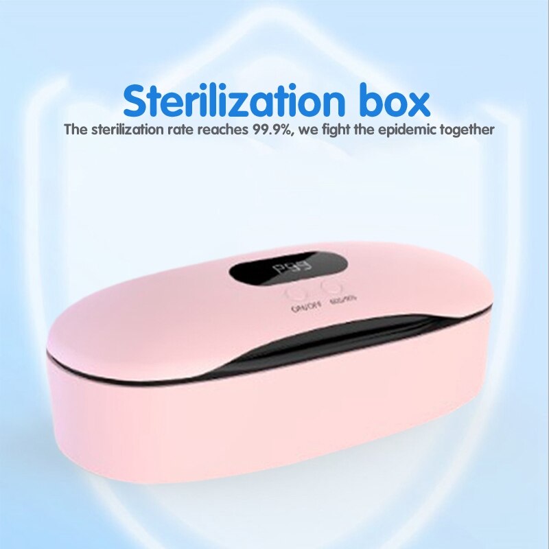 UVC Ultraviolet Disinfection Box Portable USB Power Supply Beauty Nail Disinfection Box