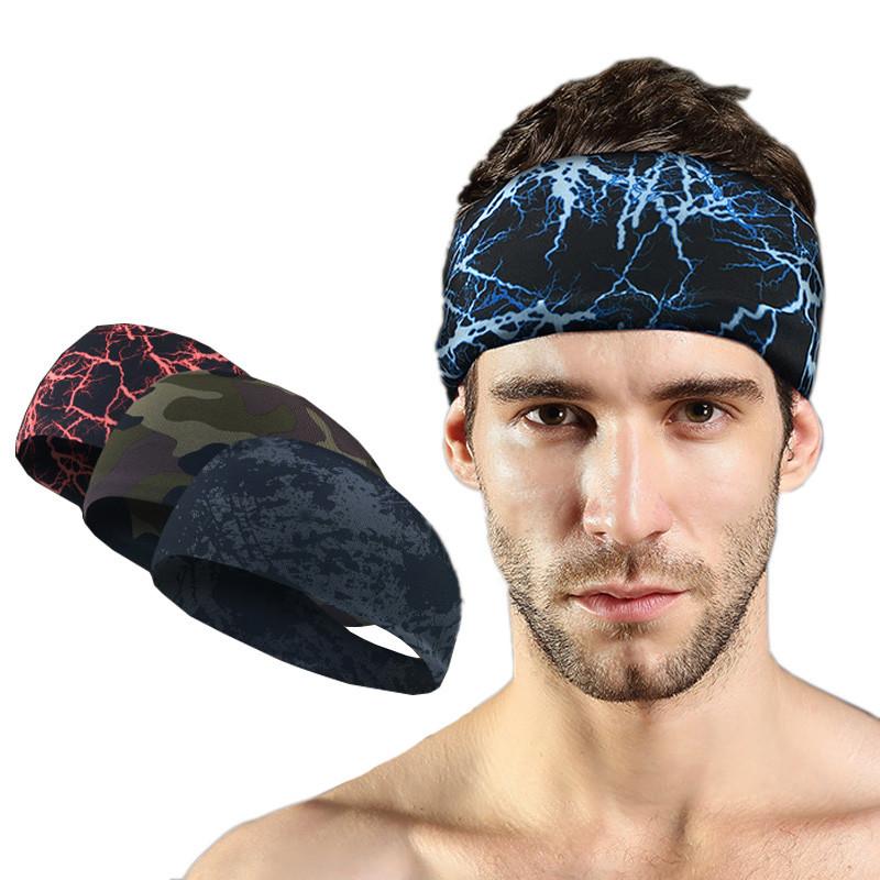 Bandeau de cyclisme absorbant en lycra pour hommes, bandana, cyclisme, sport, bandeau anti-transpiration, antidérapant, pour vélo, course à pied, fitness