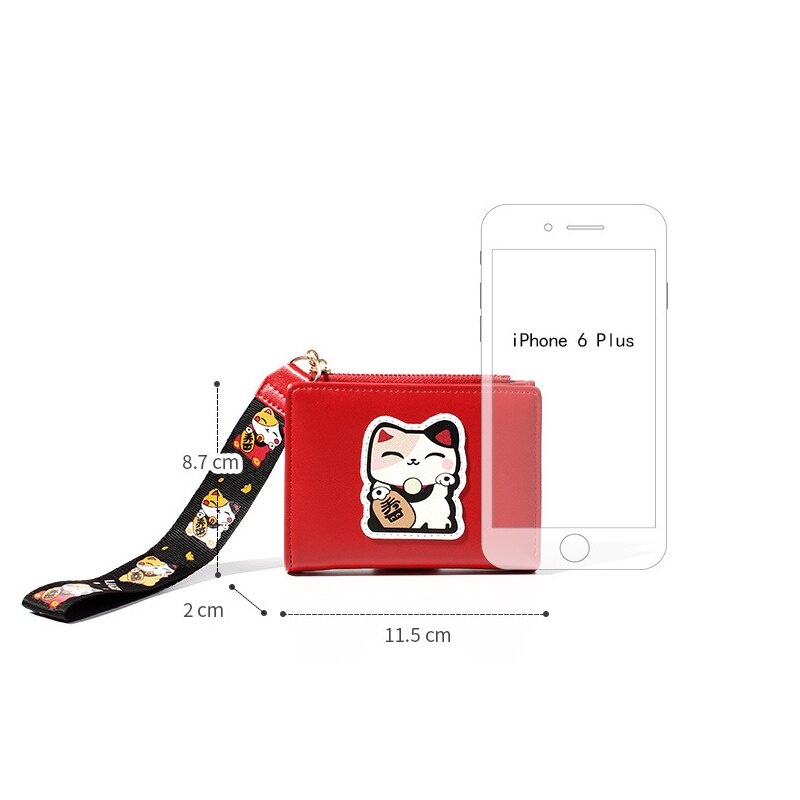 Excelsior Rits Vrouwen Kleine Portemonnee Pu Lederen Dames Portemonnee Mini Multi Layer Creatieve Portemonnee Kaart Tas