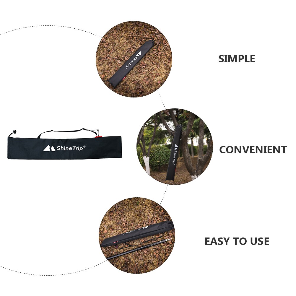 Multifunctional Awning Pole Bag Tent Pole Storage Bag Outdoor Sundries Bag