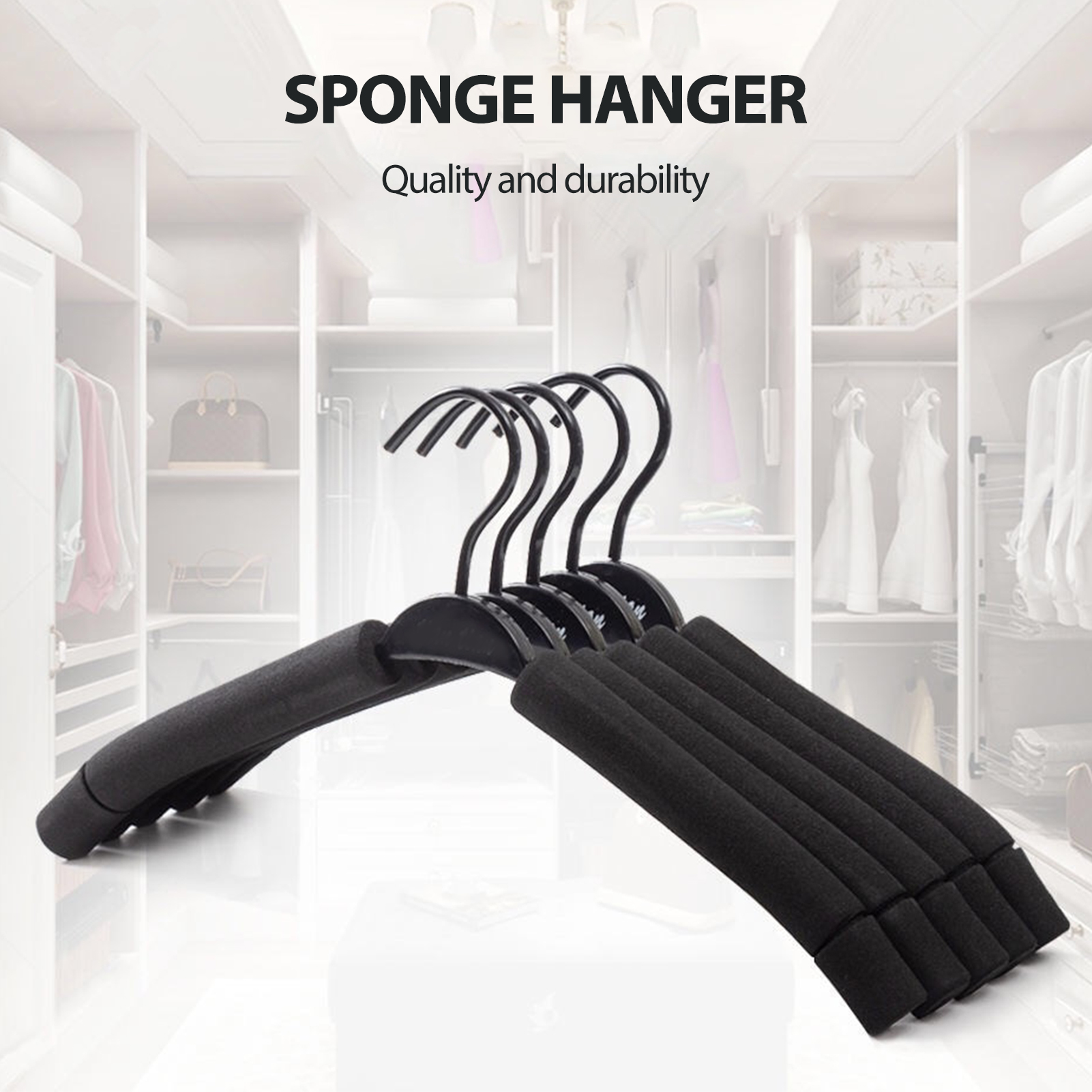 Cintres en Mousse pour Vêtements, Supports d'Affichage Pliables et Flexibles à Utiliser pour Veste de Face Fj, 10 Pièces