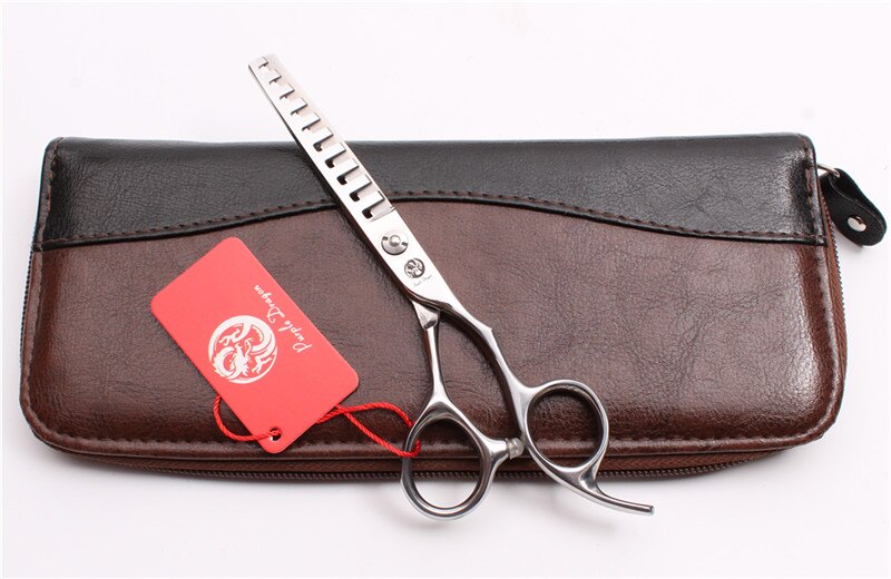 6'' 17cm Japan 440C Purple Dragon Human Hair Thinning Scissors 10 Teeth Barbers' Scissors Thinning Rate 40% Z2005-A: Z2005-A T 6YY
