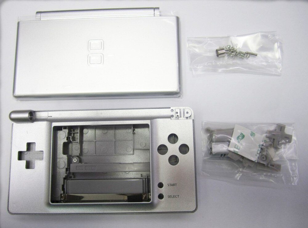 Full Repair Parts Replacement Housing Shell Case Kit Compatible for Nintendo DS Lite NDSL
