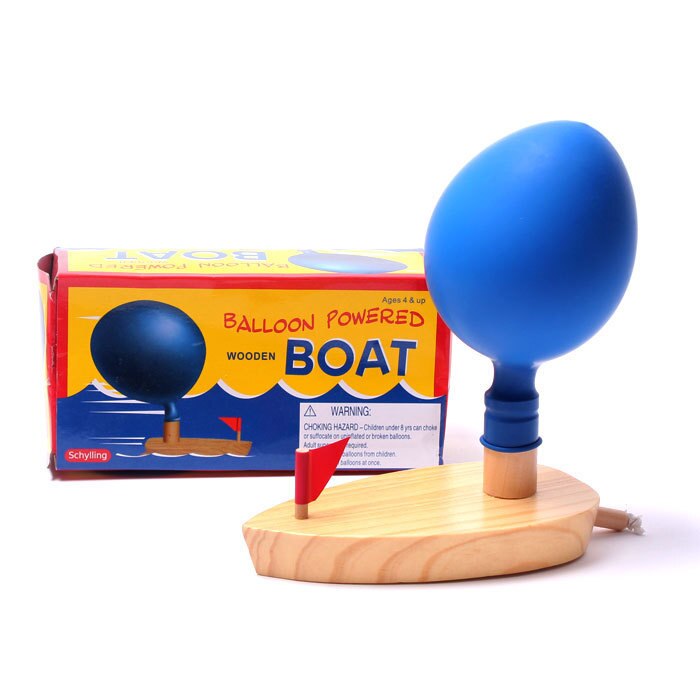 Europa en amerika originele schylling houten ballonboot baby's favoriete klassieke spelen met water kinderspeelgoed