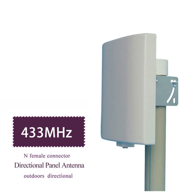 UHF antenna 433MHz directional antenna 423~443MHz Wall Mount Patch Panel Flat Antenna high gain