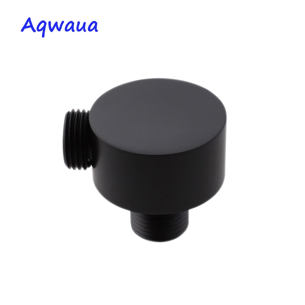 Aqwaua suihkupään liitin suihkutarvikkeet pyöreä kylpyhuone b seinään kiinnitettävä liitin messinki rungon kiinnike kylpyhuoneeseen