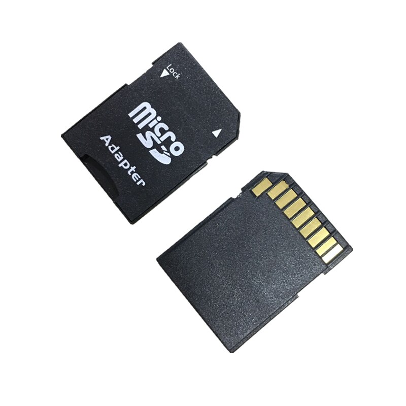 10 stuks Micro SD Kaart om Standaard Sd-kaart Adapter TF Momery Card Adapter