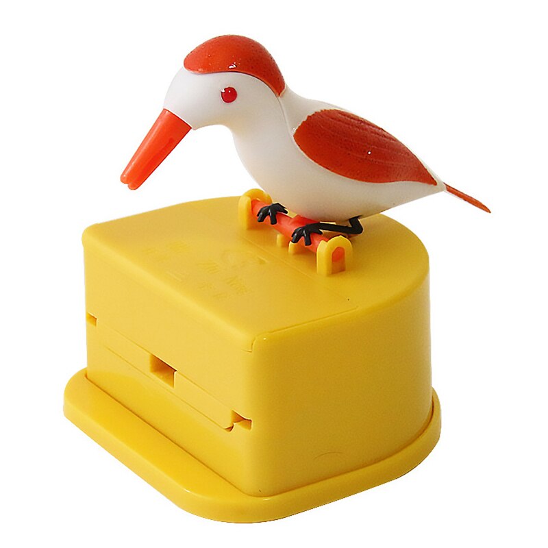 Neue Nette Kleine Vogel Zahnstocher Behälter Automatische Zahnstocher Spender Zahnstocher Halfter Dekoration Tisch Dekor: YW1