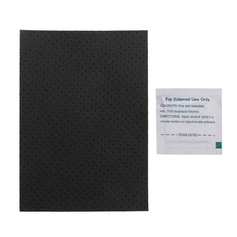 Soft Leather Mouse Skin Mice Anti-slip Grip Tape DIY Version For Gaming Mouse Grip Upgrade Moisture Wicking Easy to use: Black