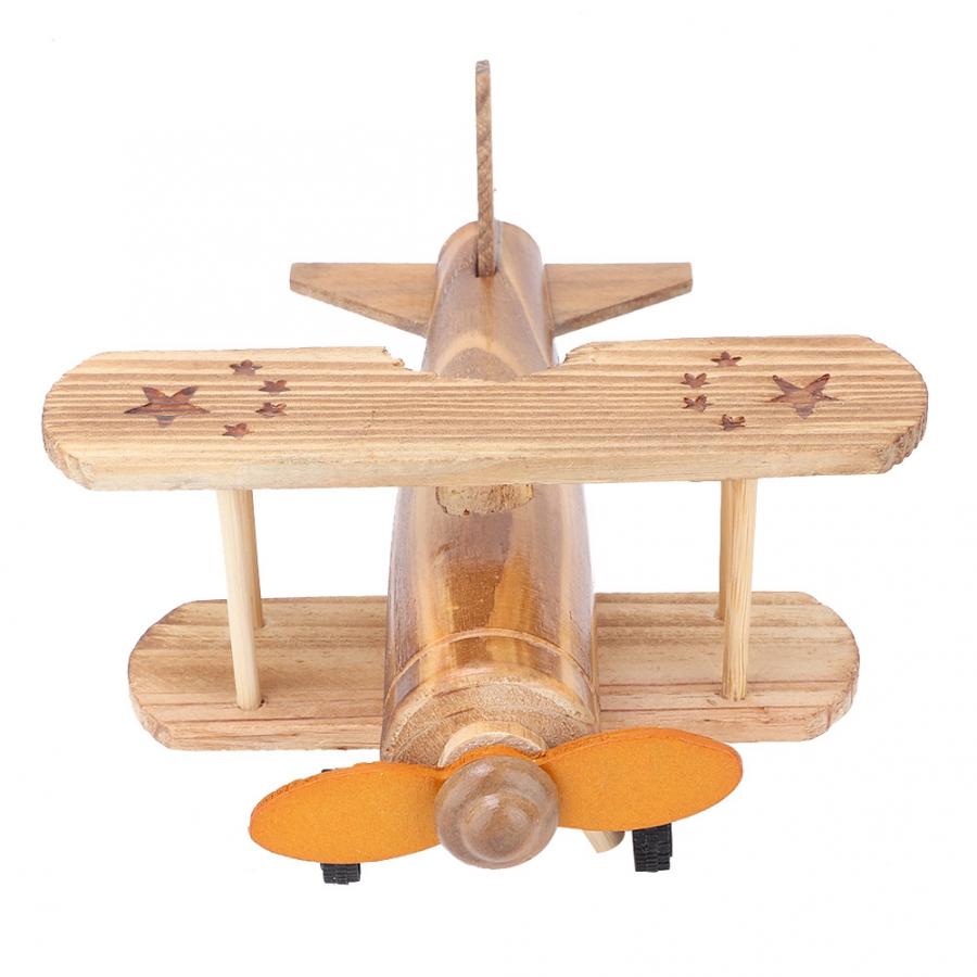 DIY Houten Vliegtuig Model Puzzel Speelgoed Kinderen Vliegtuig Model Onderwijs Speelgoed Model Geassembleerd Puzzel Speelgoed voor Kinderen