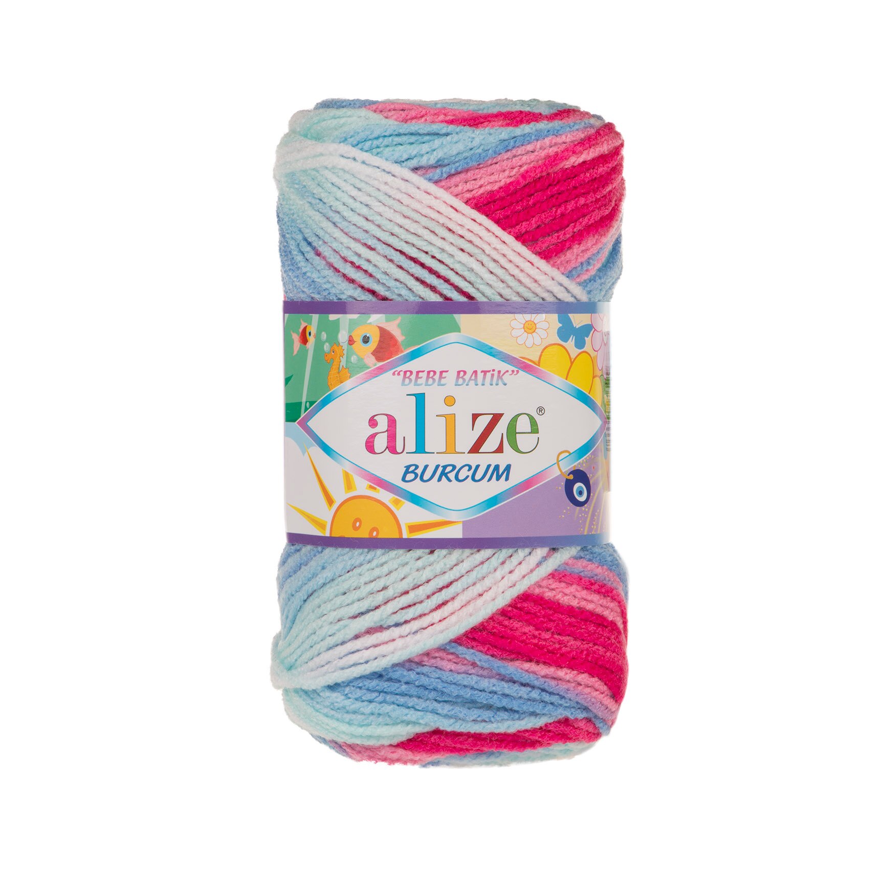 Bebe Batik Alize Bush Breien Garen Doe-Het-zelf Baby Hand Breien Garen 100 Gr 210 M Gekleurde garen 1st Klasse Premium: 2162