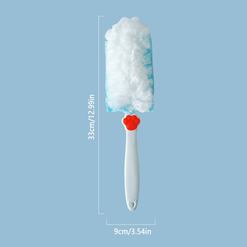 Convenient Dusters Lightweight Static Easy Apply Scratch-Resistant Duster for Ceiling Fan Furniture: WHITE