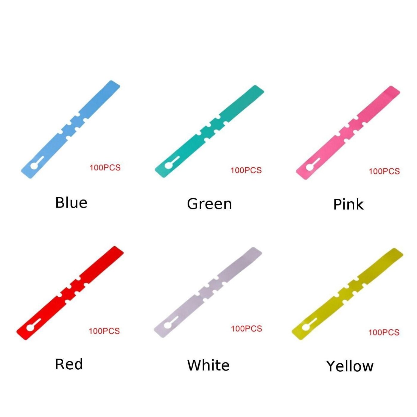 100 sztuk roślina ogrodowa drzewo etykiety wiszące plakietki nasion przedszkole znacznik wodoodporny pcv ogród Sztuka rośliny regulowany pierścień rękaw