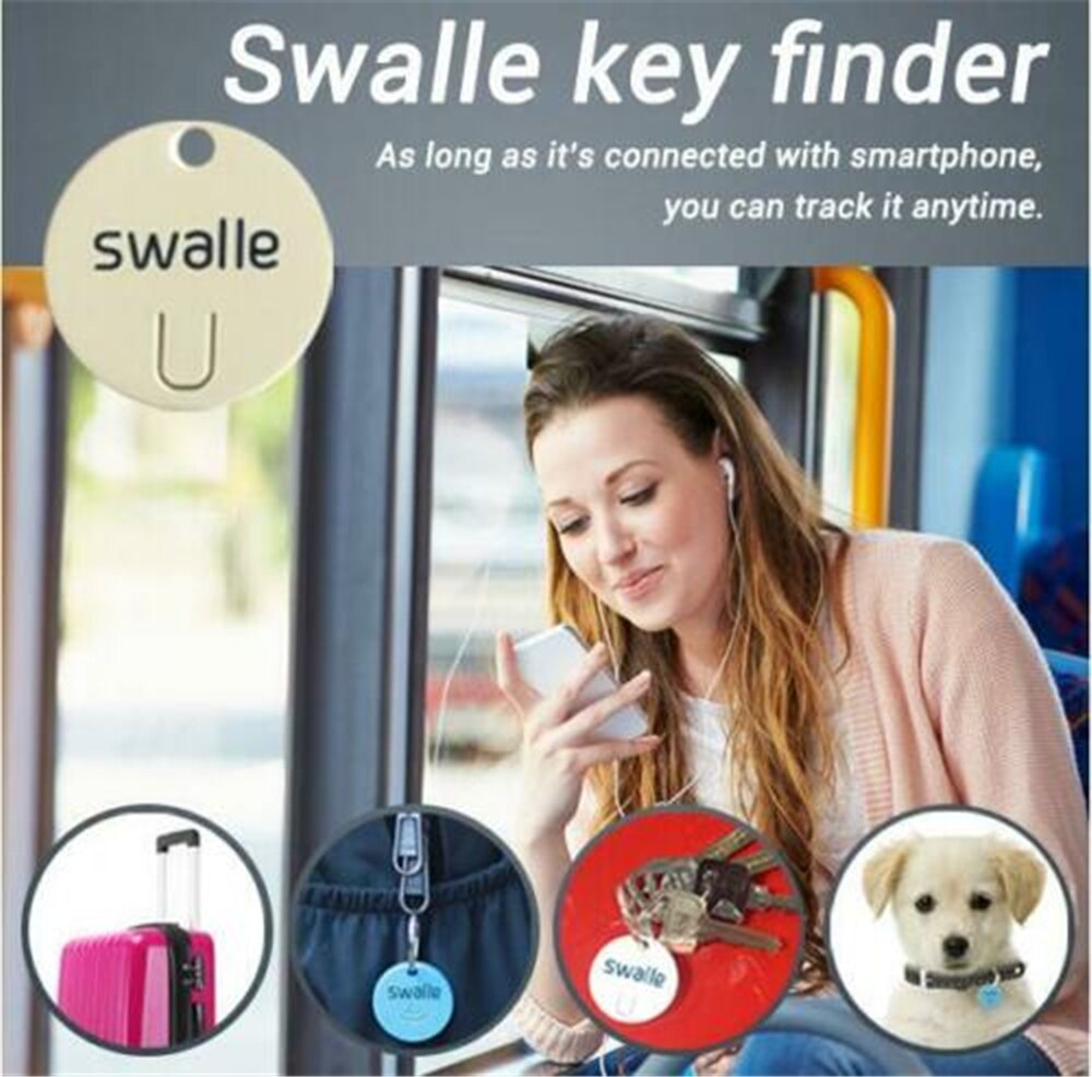 Mini nøgle finder smart bluetooth anti-lost tracker gps tyveri enhed børn alarm bil børn nøgle taske tegnebog placatorer bærbare