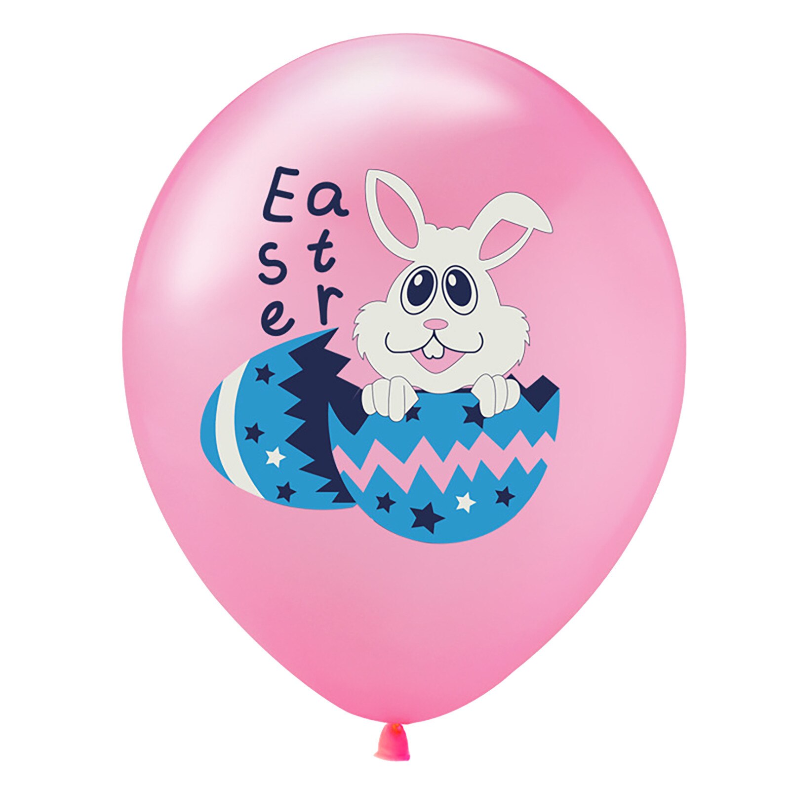 10pcs Rabbit Latex Balloon Easter Decor Cute Animal Bunny Air Balloon Baby Shower Supplies Kids Birthday Party Decoration C05: B