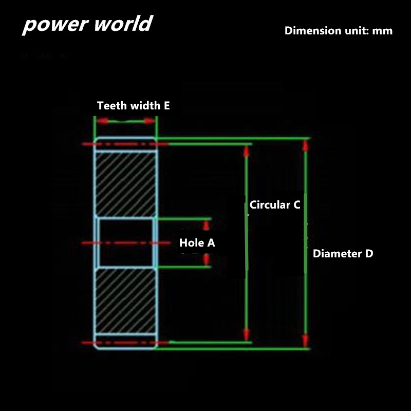 10pcs/lot POM Gear 0.5 Modules 8/9/10/12/14/16/18 Teeth Plastic Nylon Fitting Motor Model DIY Accessories