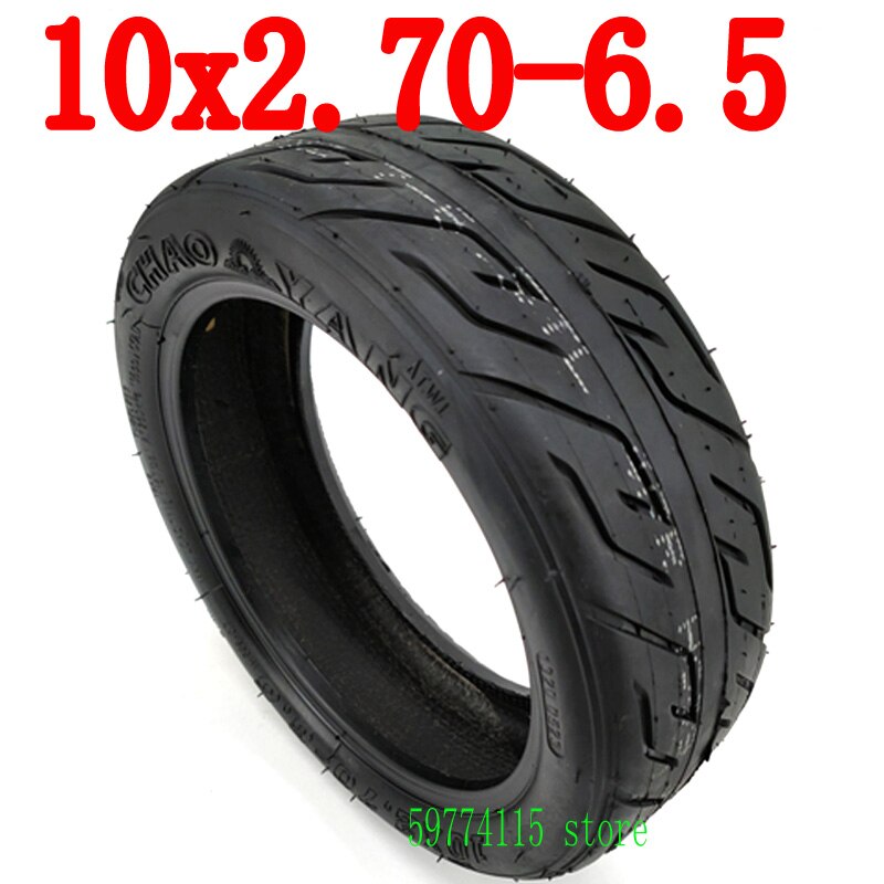 10 inch 10x2.75-6.5 Elektrische Scooter Band 70/65-6.5 Tubeless Off-road Band 255 * 70