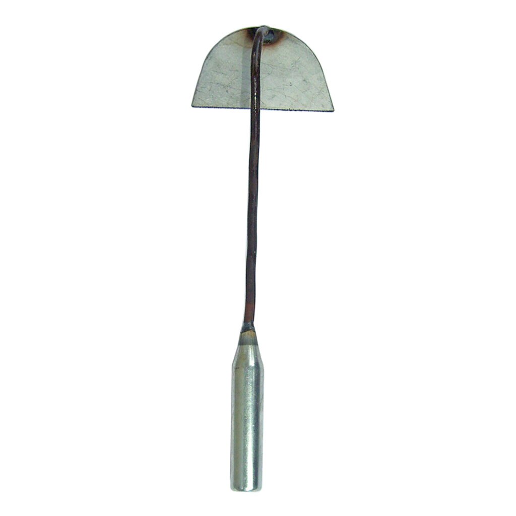 Garden Weeding Sickle Hand Hoe, Gardening Cutting Grass Hoe, Manual Hoe Tool with Thick Blade and Iron Handle