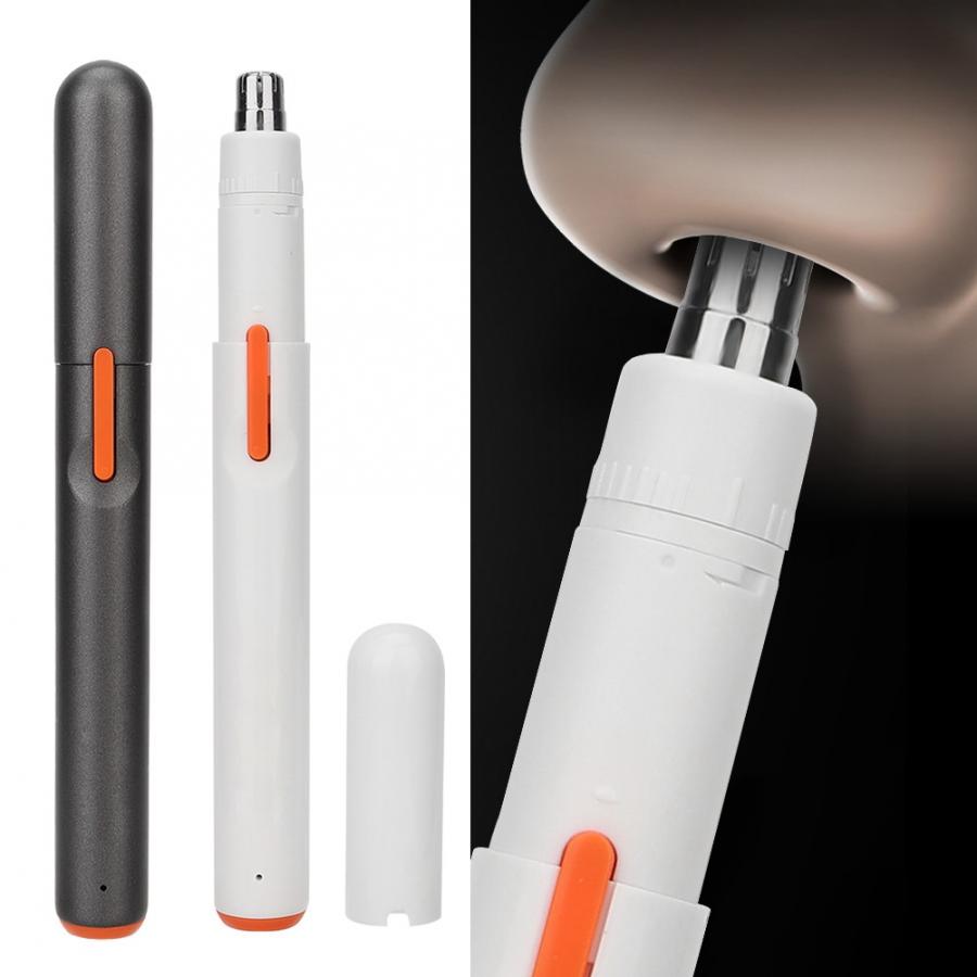 Nose Hair Clipper Pen-Type USB Chargeable Eyebrow Nose Hair Trimmer Shaver Cutting Tool Hair Trimmer
