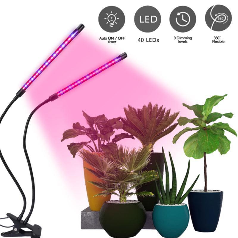 LED Grow Light USB Phyto Lamp Full Spectrum Fito Lamp With Control For Plants Seedlings Flower Indoor Greenhouse Growing Lamps