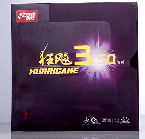 DHS Hurricane 3-50 3 50 spons Pips-in (PingPong) Rubber Met Spons Malong Xuxin backhand